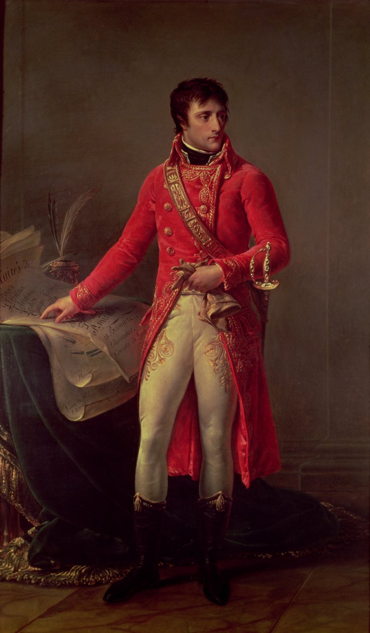 Napoleon Bonaparte (1769-1821) První konzul, 1802 od Antoine Jean Gros