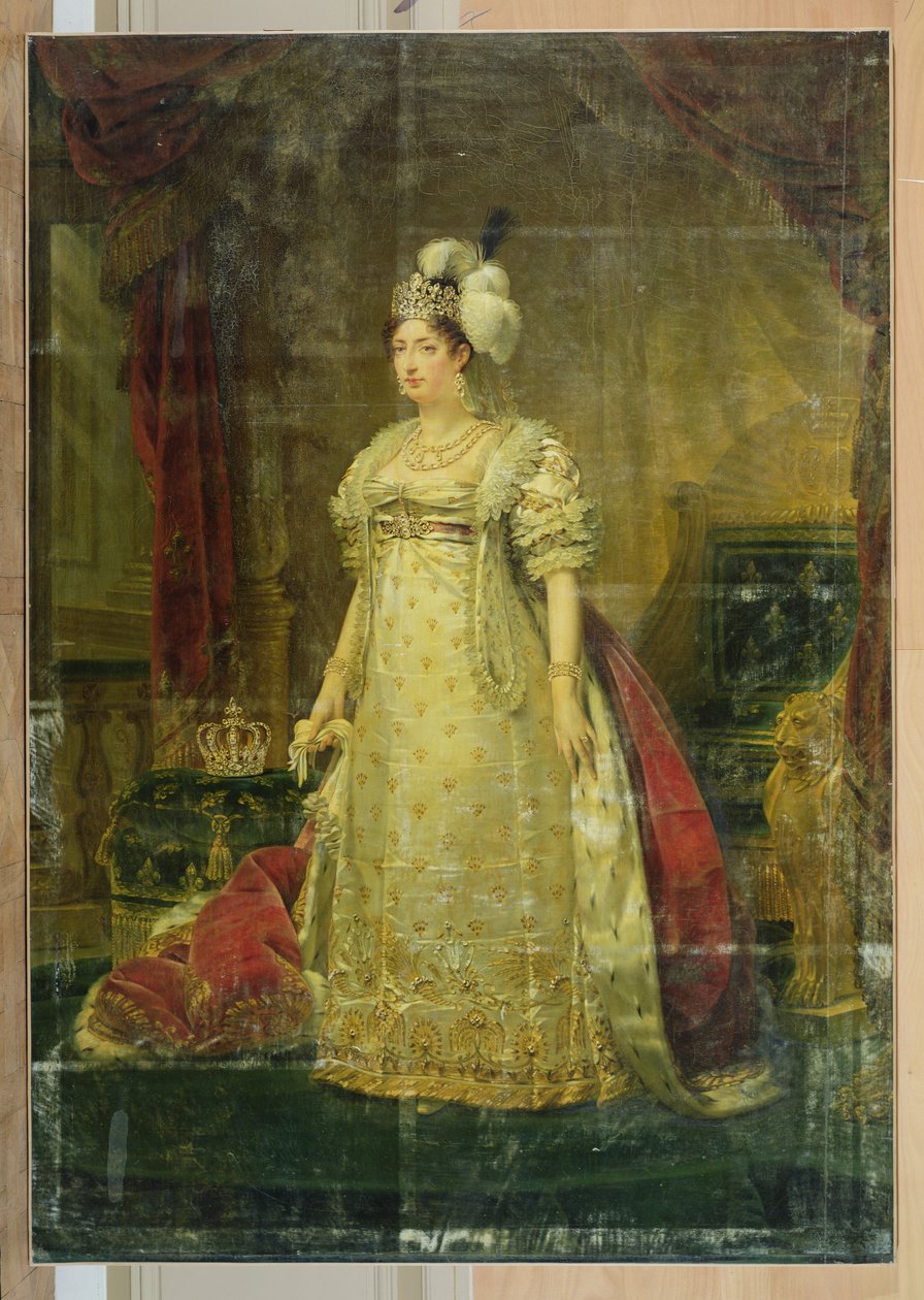Portrét Marie-Therese-Charlotte z Francie (1778-1851) vévodkyně z Angouleme od Antoine Jean Gros