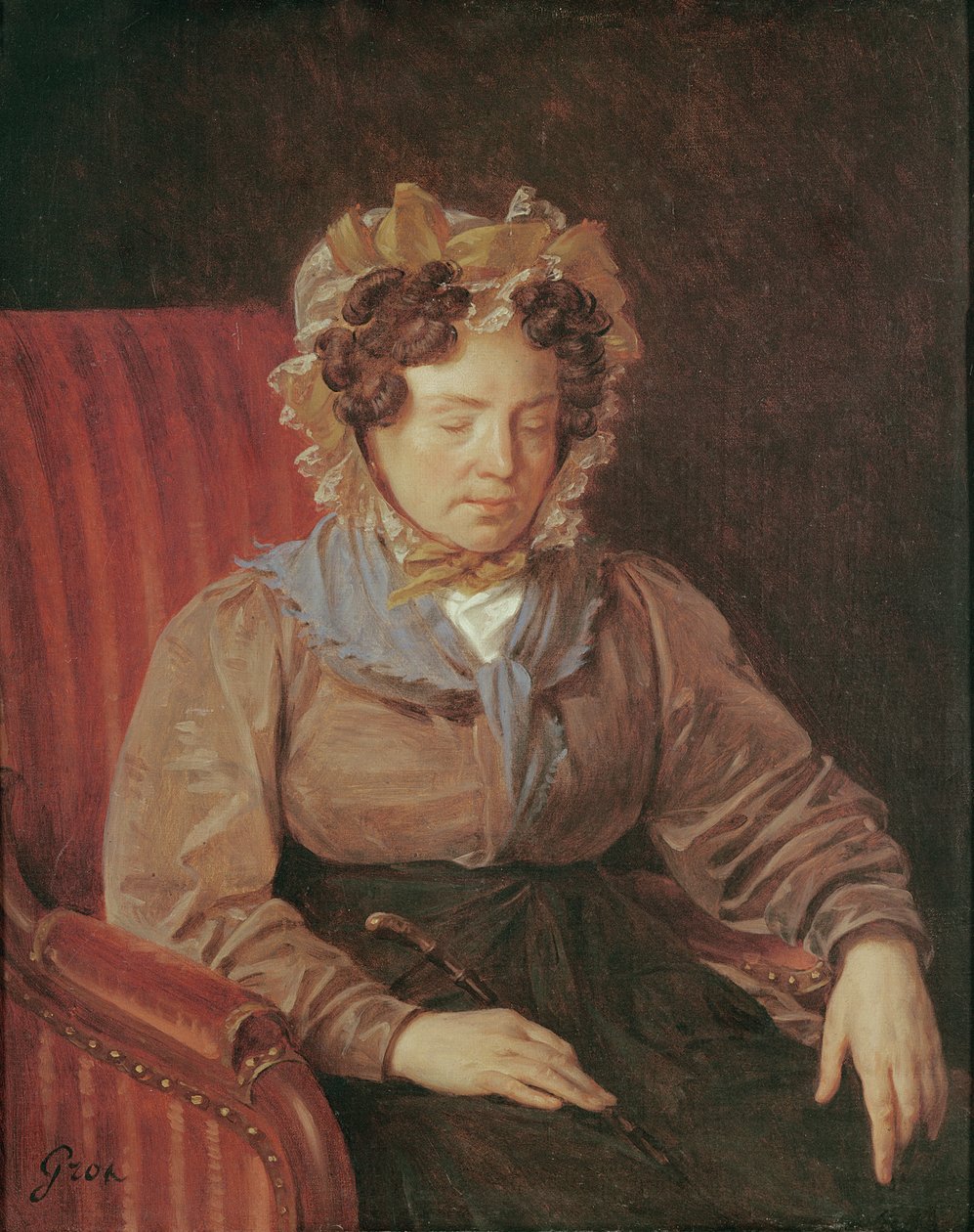 Malířova tchyně od Antoine Jean Gros