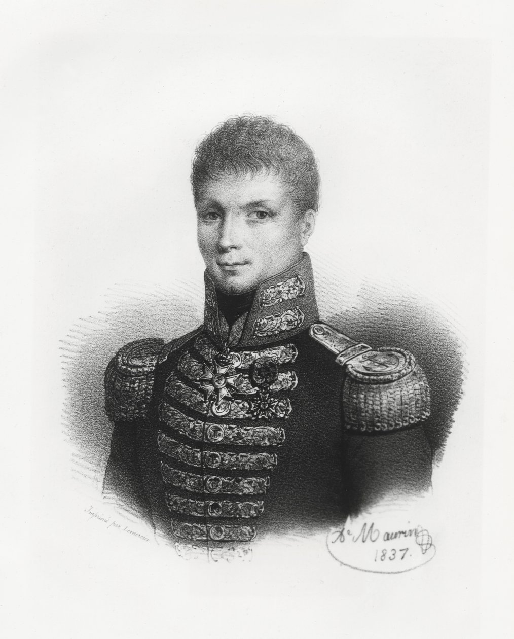 Lucas, kapitán námořnictva od Antoine Maurin