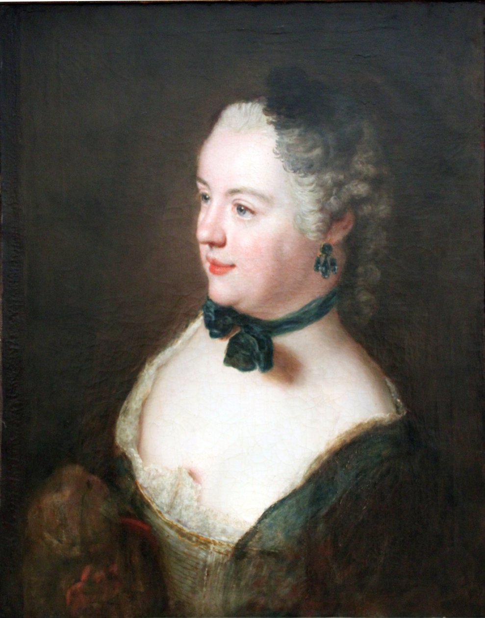 Portrét neznámé ženy od Antoine Pesne