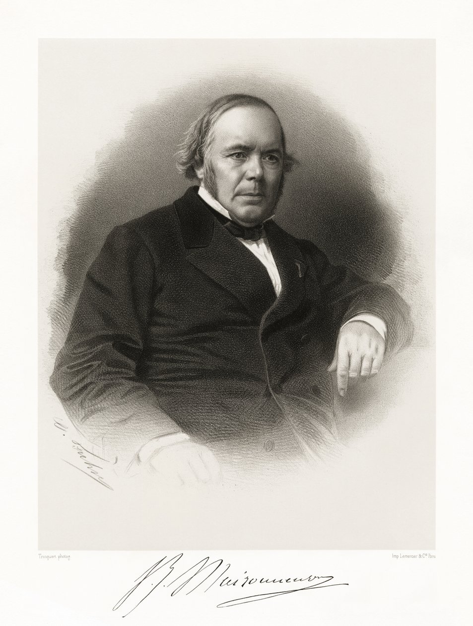 Jacques Gilles Maisonneuve, 1865-66 od Antoine Rene Trinquart