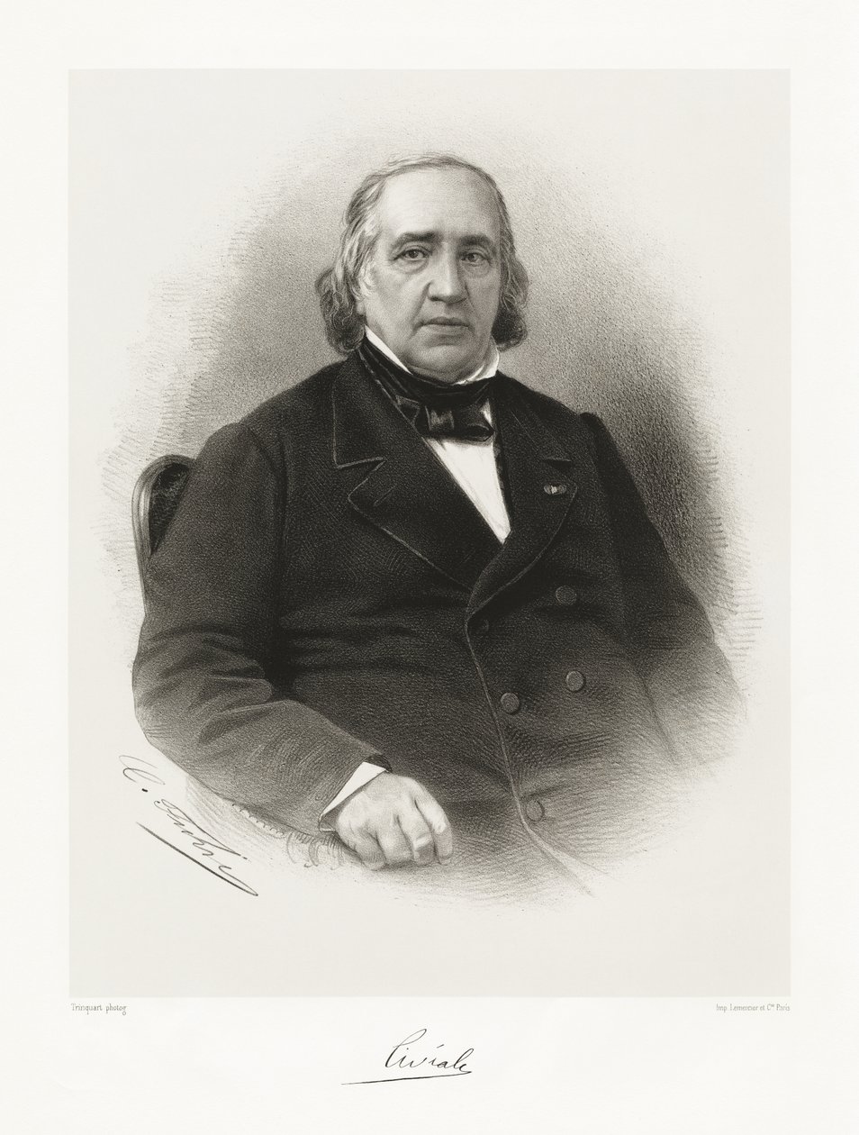 Jean Civiale, 1865-66 od Antoine Rene Trinquart