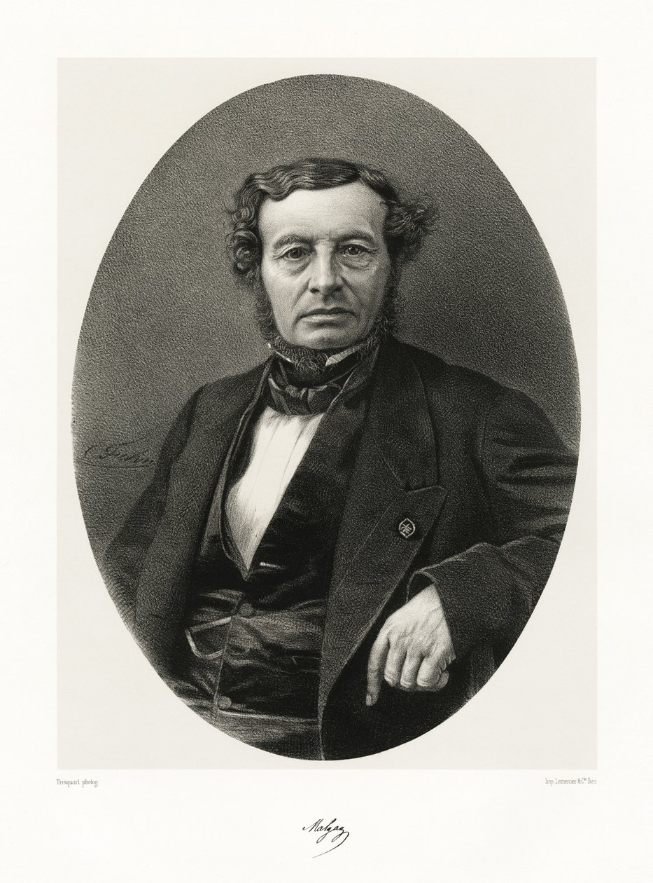 Joseph François Malgaigne, 1865-66 od Antoine Rene Trinquart