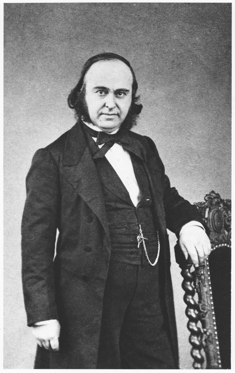 Fotografická vizitka Paula Brocy (1824-80), cca 1860-70 od Antoine Rene Trinquart