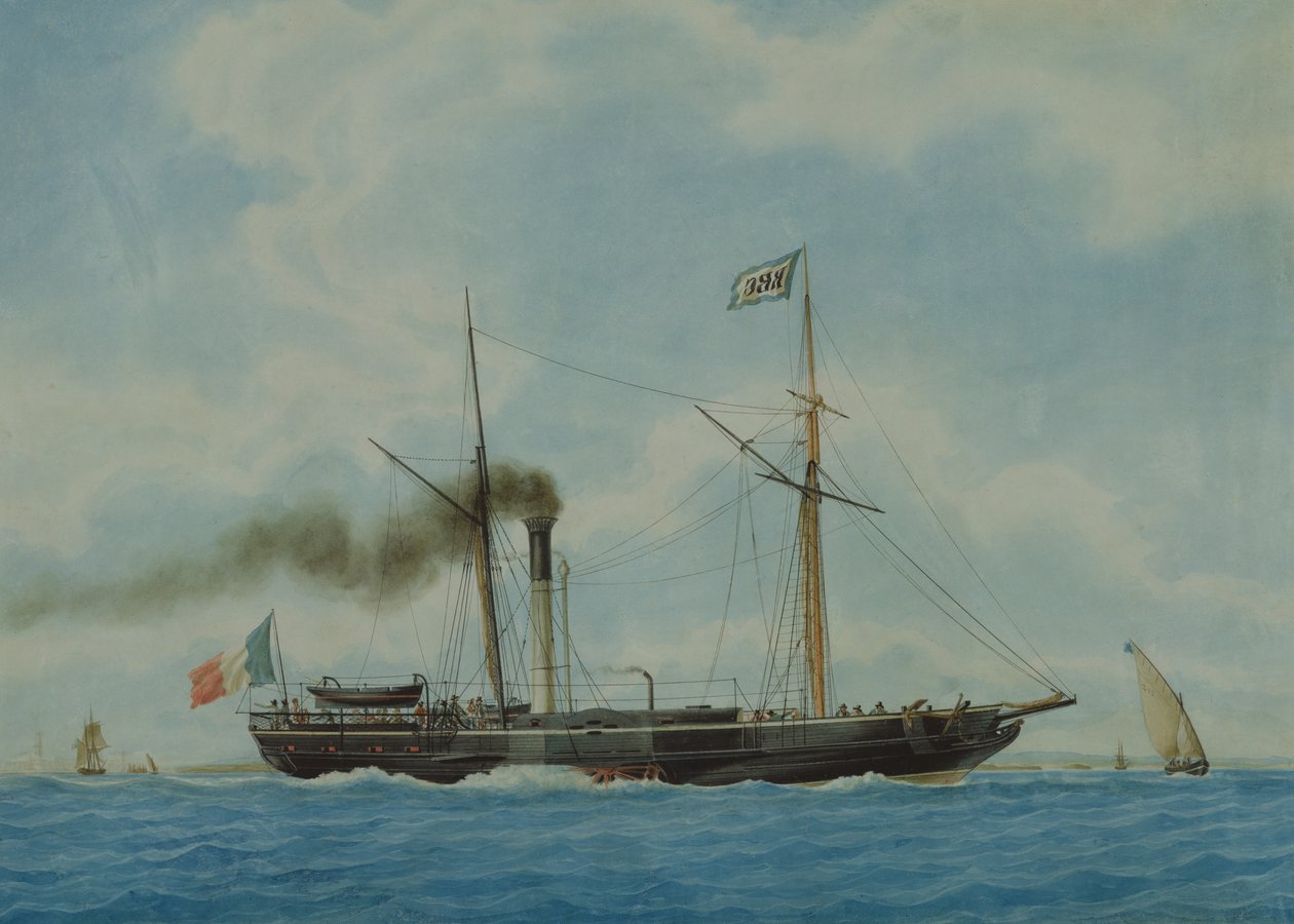 Ocean, loď kapitána Combese staršího od Antoine Roux