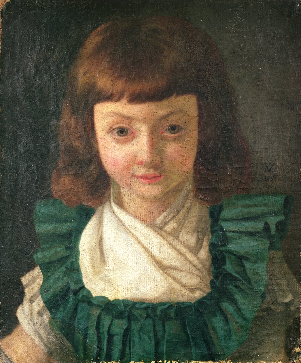 Portrét Ludvíka XVII (1785-95) jako dítě, 1791 od Antoine Vestier