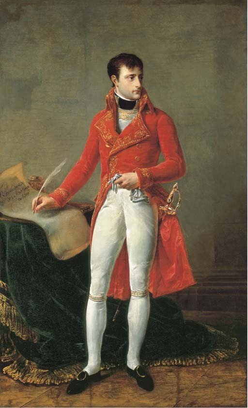 Portrét Napoleona Bonaparte, v plné délce, jako první konzul od Antoine Jean Gros