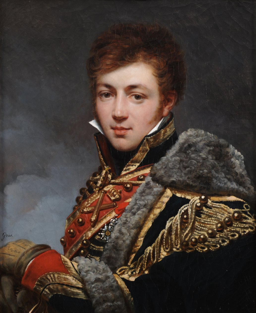 Portrét hraběte Honoré de La Riboisière od Antoine-Jean Gros