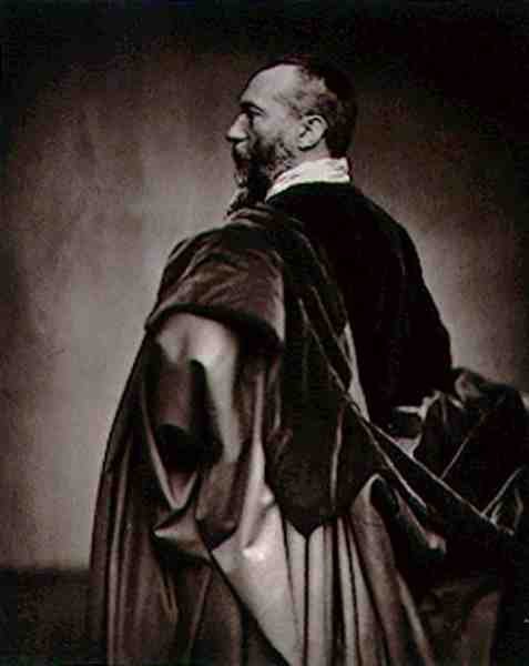 Alphonse Karr (1808-90), z "Galerie Contemporaine", asi 1874-78 (čb fotografie) od Antoine Samuel Adam Salomon