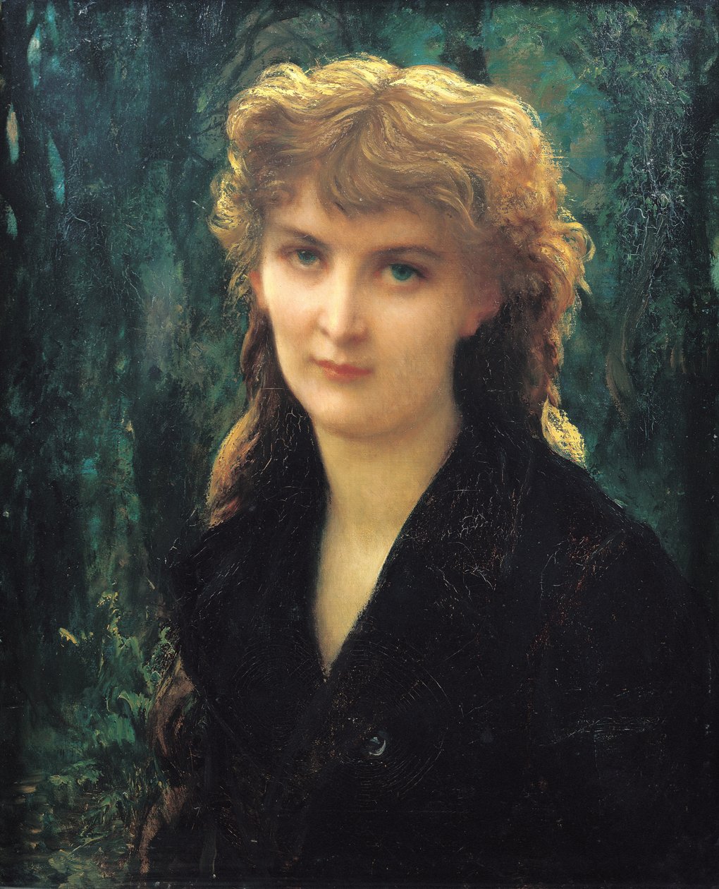 Baronka Eleonore de Uckermann (1853-1936) 1884 od Antoine Auguste Ernest Herbert or Hebert