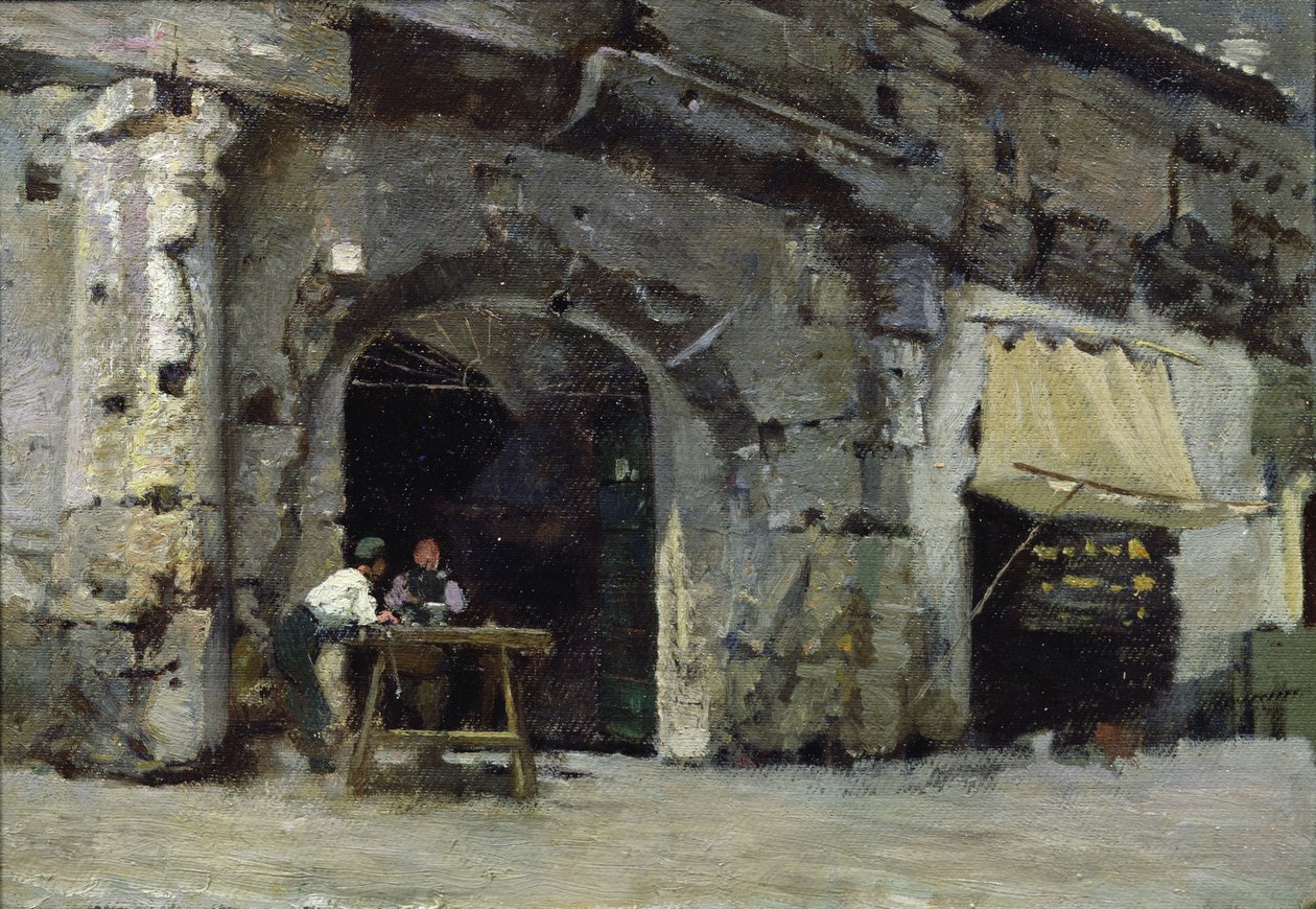 Řím, temné obchody od Antoine Auguste Ernest Herbert or Hebert