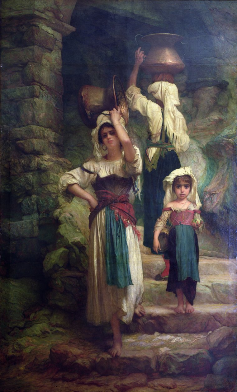 Ženy z Cervary, 1858 od Antoine Auguste Ernest Herbert or Hebert