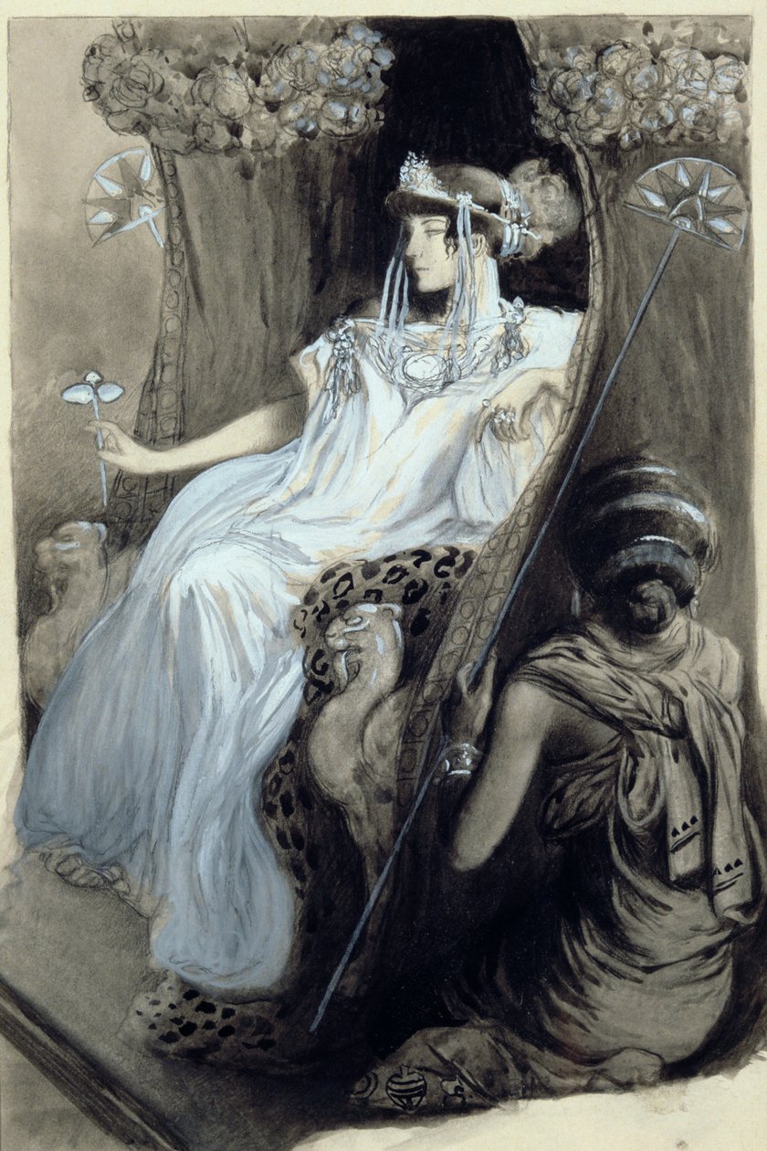 Kresba pro Afroditu od Pierra Louyse, 1896 od Antoine Calbet