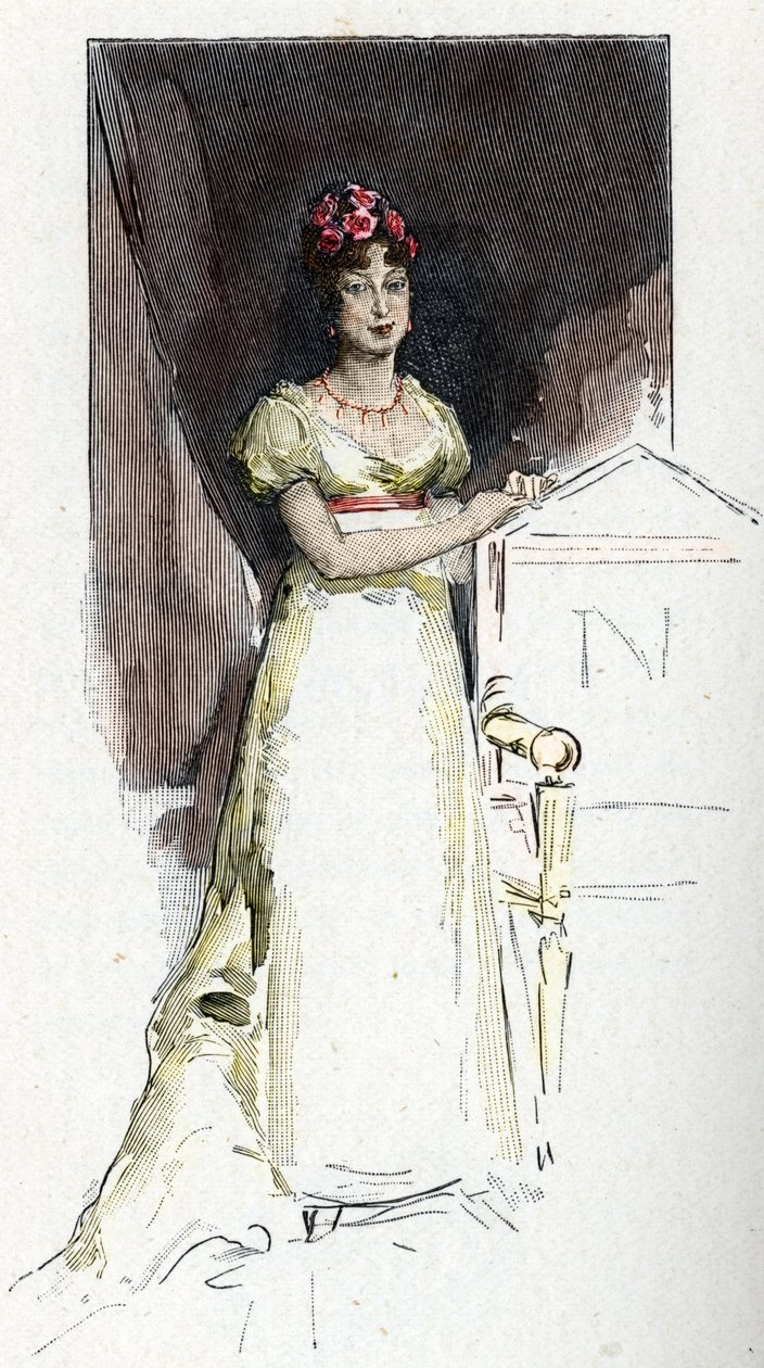 Portrét Impress Marie Louise Rakouské (Marie-Louise) od Antoine Calbet