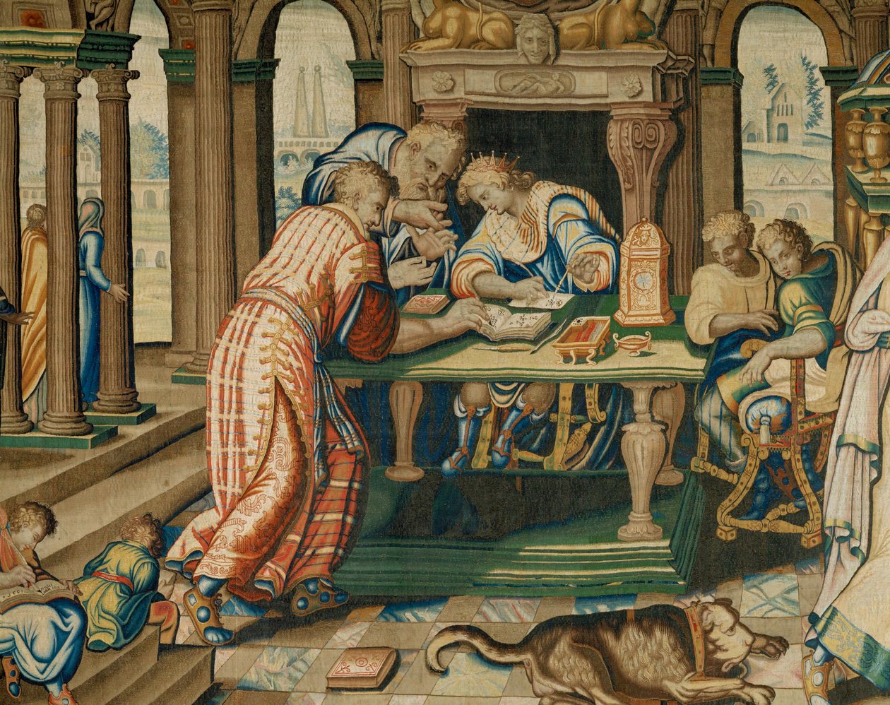 Tapiserie "Historie Artemisie", Paříž... od Antoine Caron
