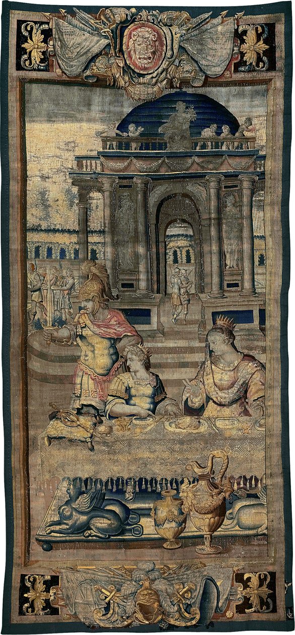 Svátek [střední část], z Příběhu Artemisie od Antoine Caron