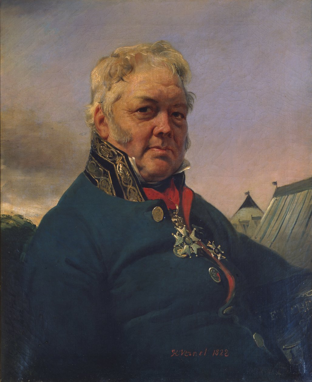 Baron Rene Nicolas Dufriche-Desgenettes (1762-1837) 1822 (olej na plátně) od Antoine Charles Horace Vernet