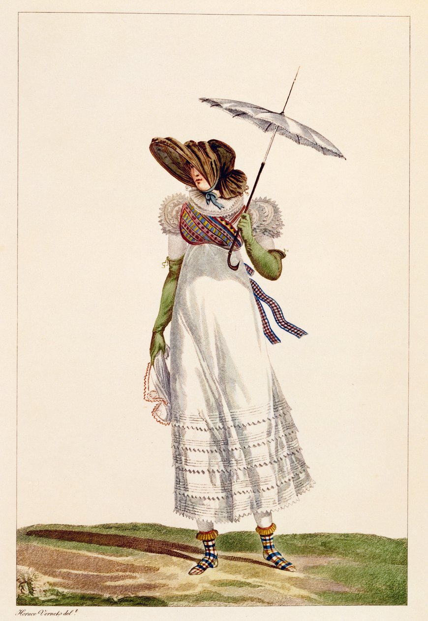 Dámské letní šaty, 1779 od Antoine Charles Horace Vernet