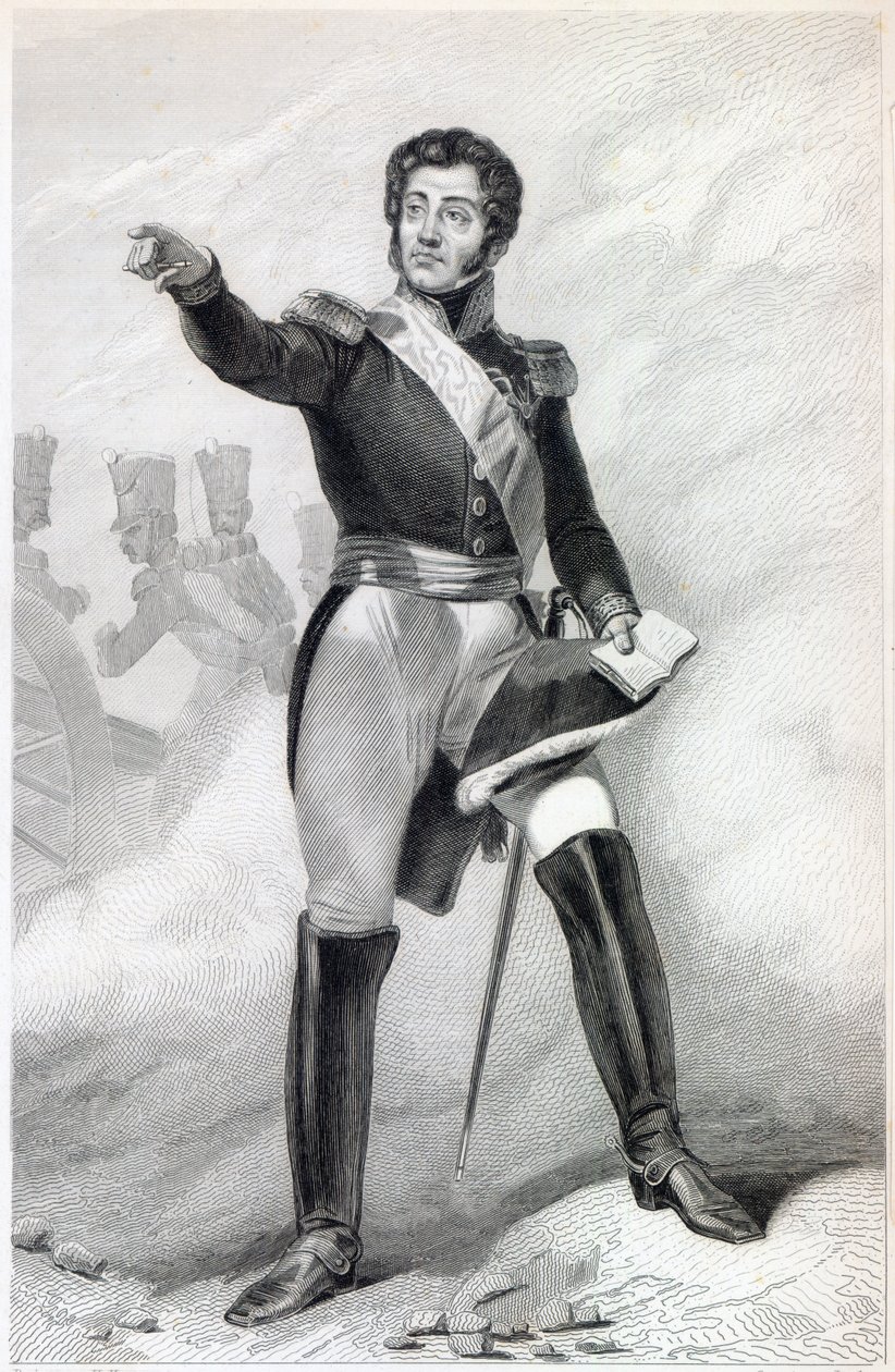 Gabriel Jean Joseph Molitor (1770-1849), hrabě a maršál Francie od Antoine Charles Horace Vernet