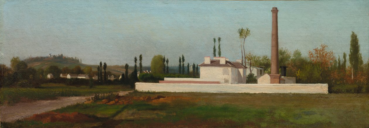 Průmyslový závod, c. 1865-1870. od Antoine Chintreuil