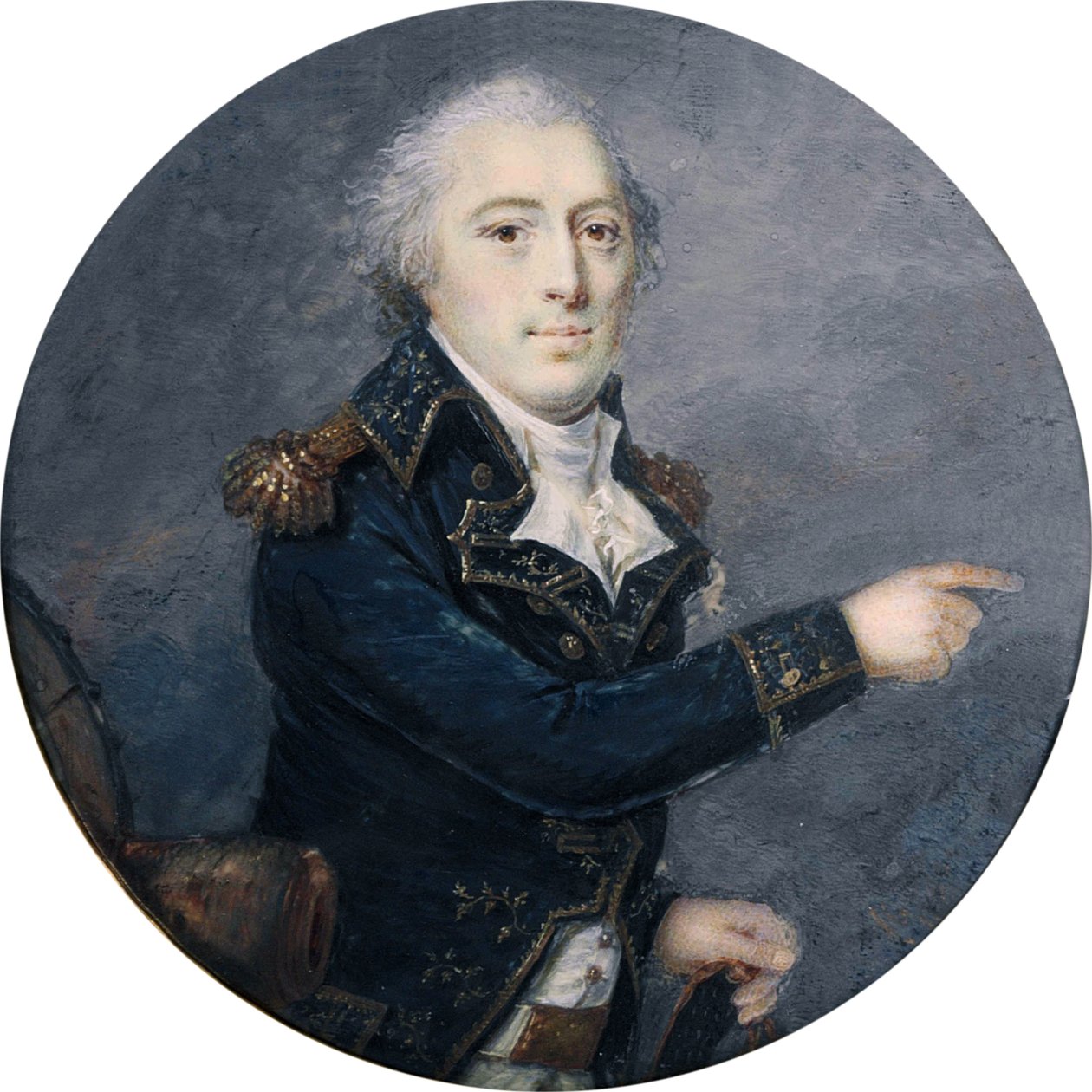 Generál baron Thouvenot (1757-1817), Antoine-Claude Fleury (fl asi 1790-1822) od Antoine Claude Fleury