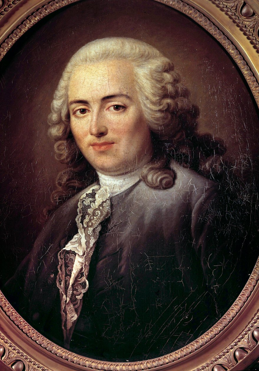 Portrét Anny Robert Jacques Turgot (1727-1781) Ministr Malířství Antoine Graincourt (1748-1823) 18. století Sun. 0,54x0,64 m od Antoine Graincourt
