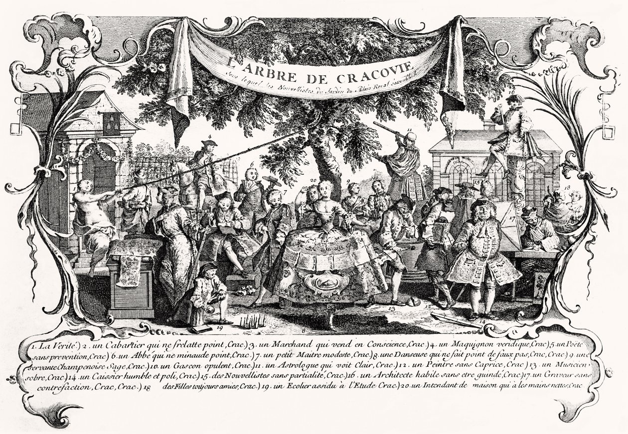 Krakovský strom, 1742 od Antoine Humblot