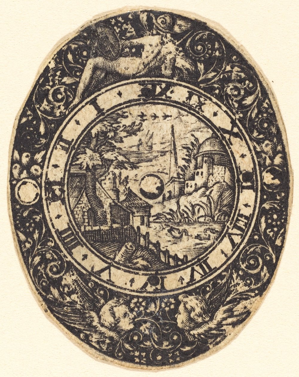 Krajina s obeliskem od Antoine Jacquard
