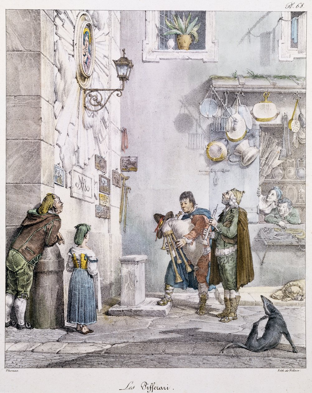 Dudáci, od Antoine-Jean-Baptiste Thomas (1791-1833). 19. století. od Antoine Jean Baptiste Thomas