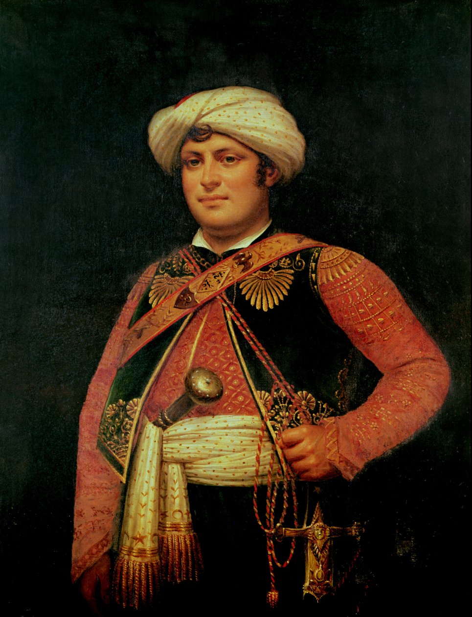 Roustan (1780-1845) (olej na plátně) od Antoine Jean (attr. to) Gros