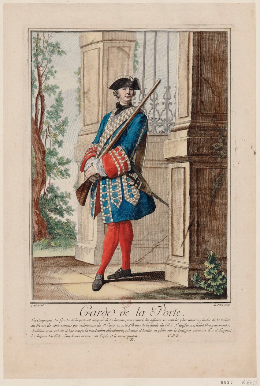 Brána stráž, 1756. od Antoine Jean De Fehrt