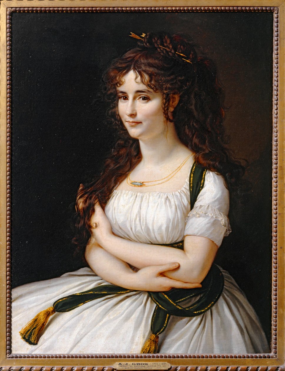 Madame Pasteur, rozená Madeleine Alexandre ... od Antoine Jean Gros