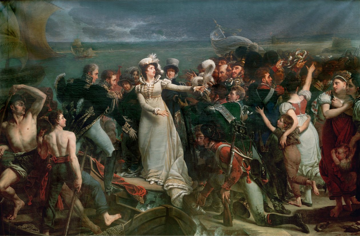 Marie Terezie, vévodkyně z Angouleme ... (olej na plátně) od Antoine Jean Gros