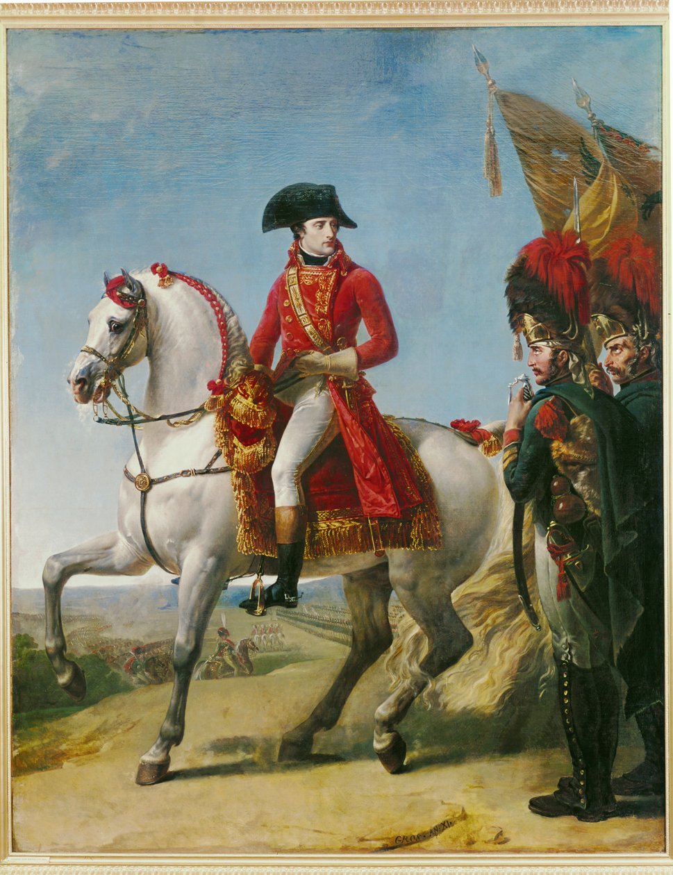 Napoleon Bonaparte, první konzul, po bitvě u Marenga ... od Antoine Jean Gros