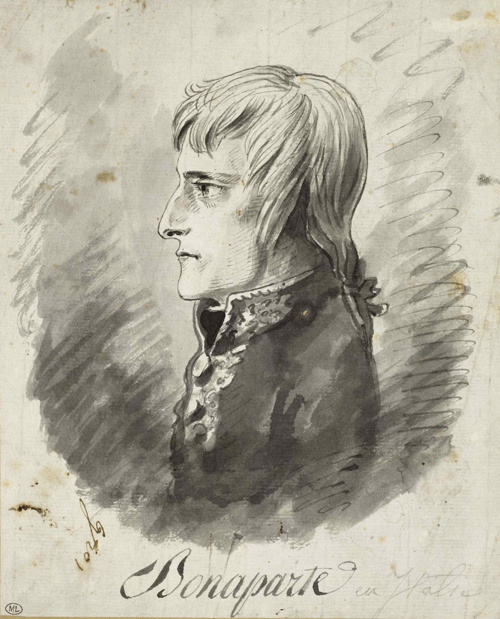 Napoleon Bonaparte, vrchní generál italské armády, cca 1797. od Antoine Jean Gros