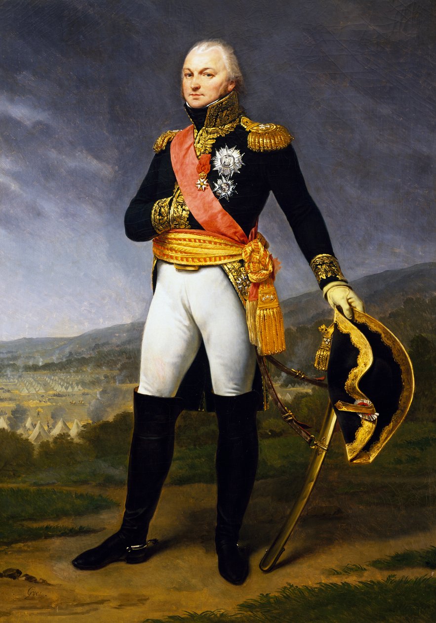 Portrét Claude Just Alexandre Louis Legrand (1762-1815), francouzský generál, malba Jean Antoine Gros (1771-1835) od Antoine Jean Gros