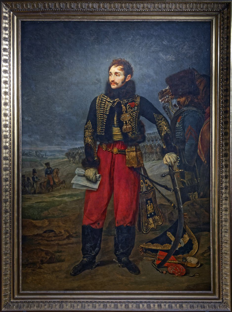 Portrét generála Antoina Charlese Louise de Lasalle při kapitulaci Štětínské posádky, 1808 od Antoine Jean Gros