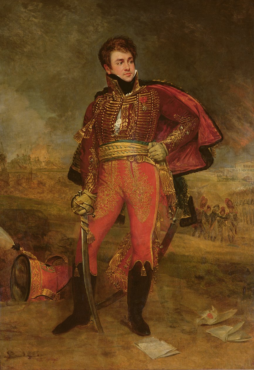 Portrét generála Francoise Fournier-Sarvoleze (1773-1827) 1812 od Antoine Jean Gros