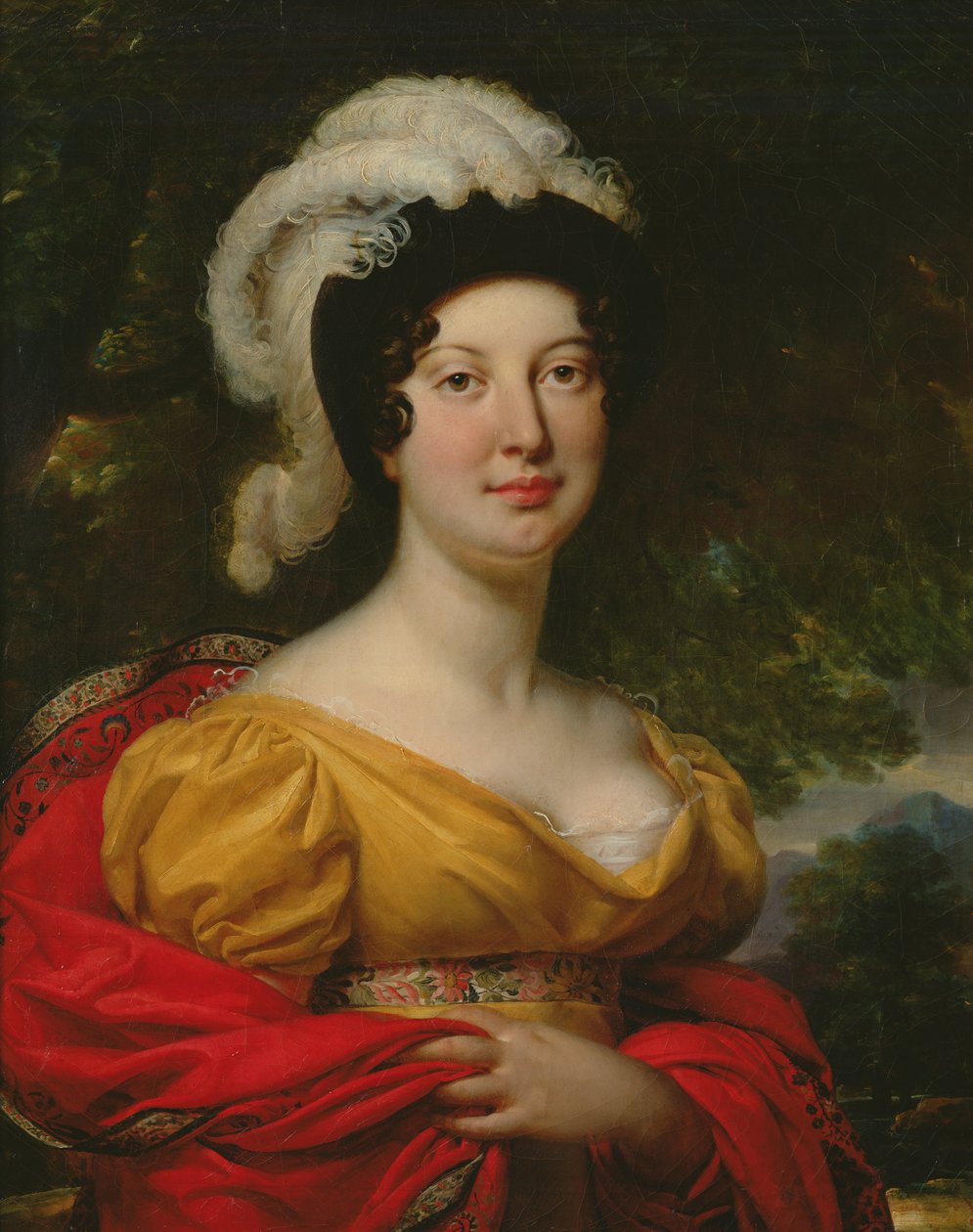 Portrét manželky maršála Lannese od Antoine Jean Gros