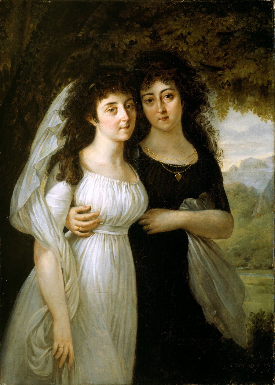 Portrét sester Maistre od Antoine Jean Gros