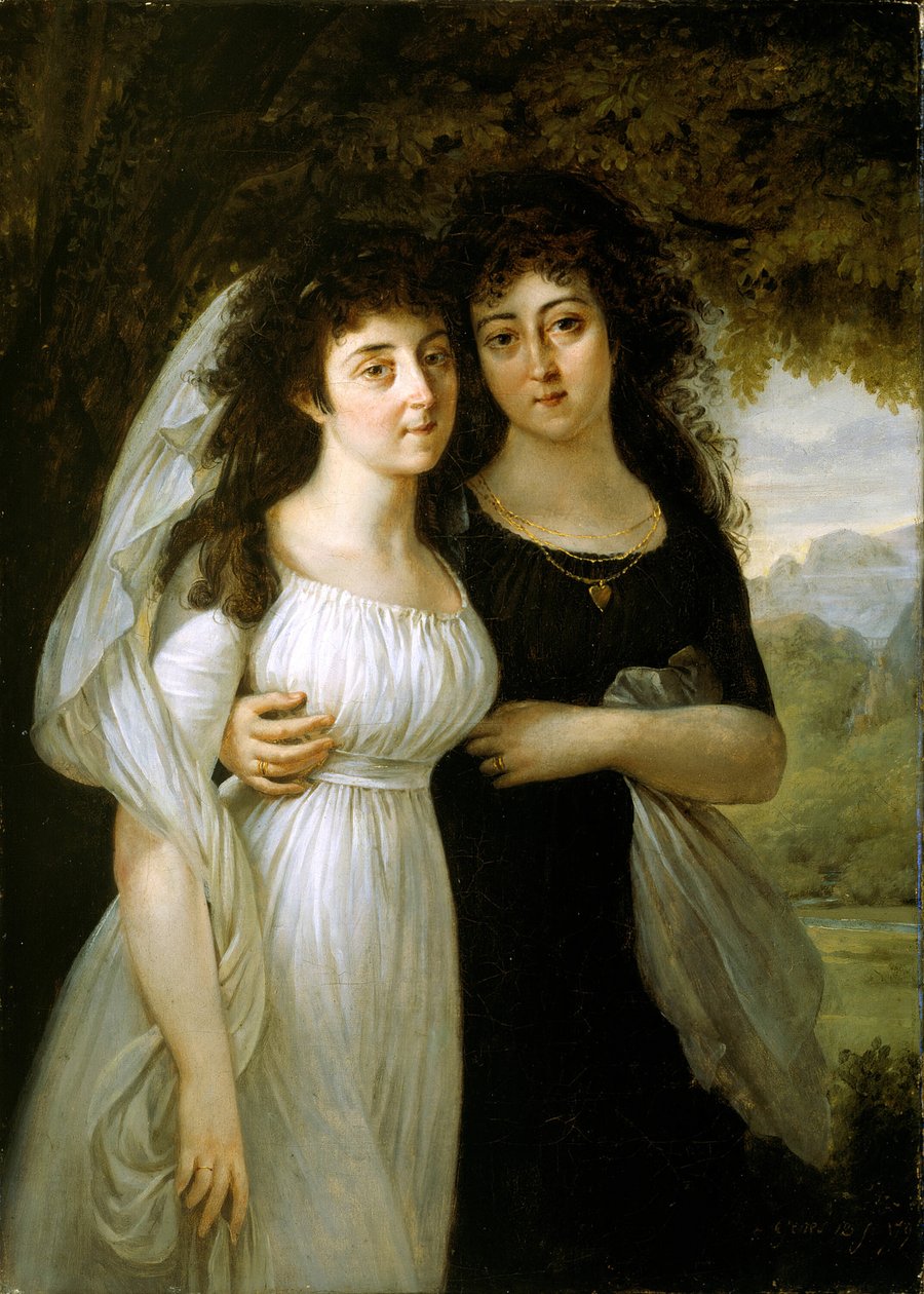 Portrét sester Maistre, 1796. od Antoine Jean Gros