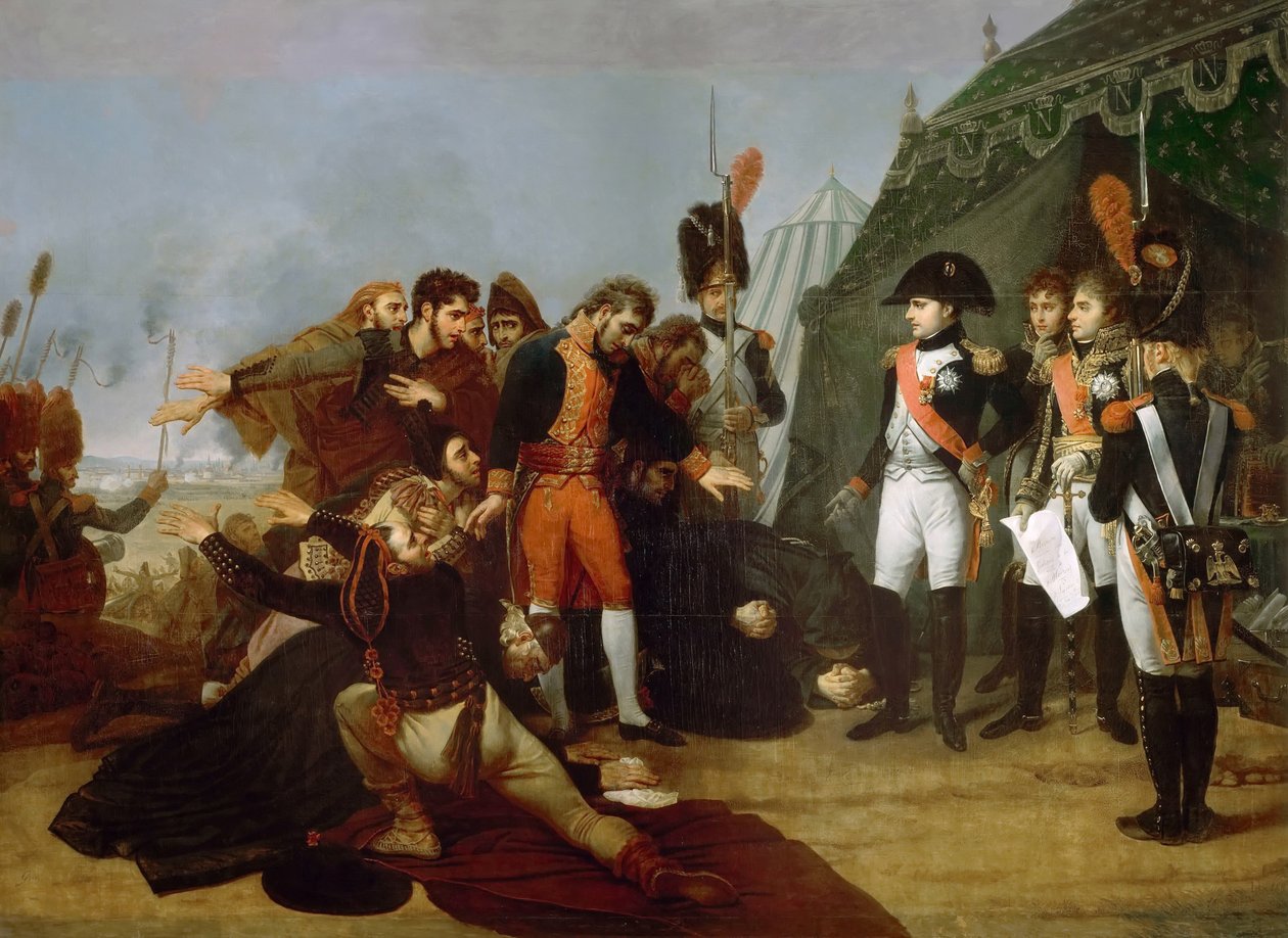 Kapitulace Madridu, 4. prosince 1808 od Antoine Jean Gros
