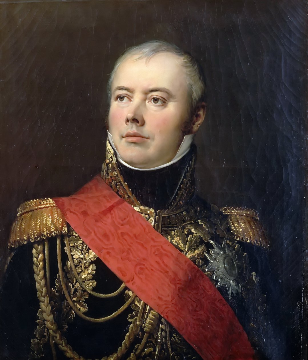 Etienne Jacques Joseph Alexandre MacDonald, první vévoda z Taranta 1765-1840 od Antoine Jean Gros