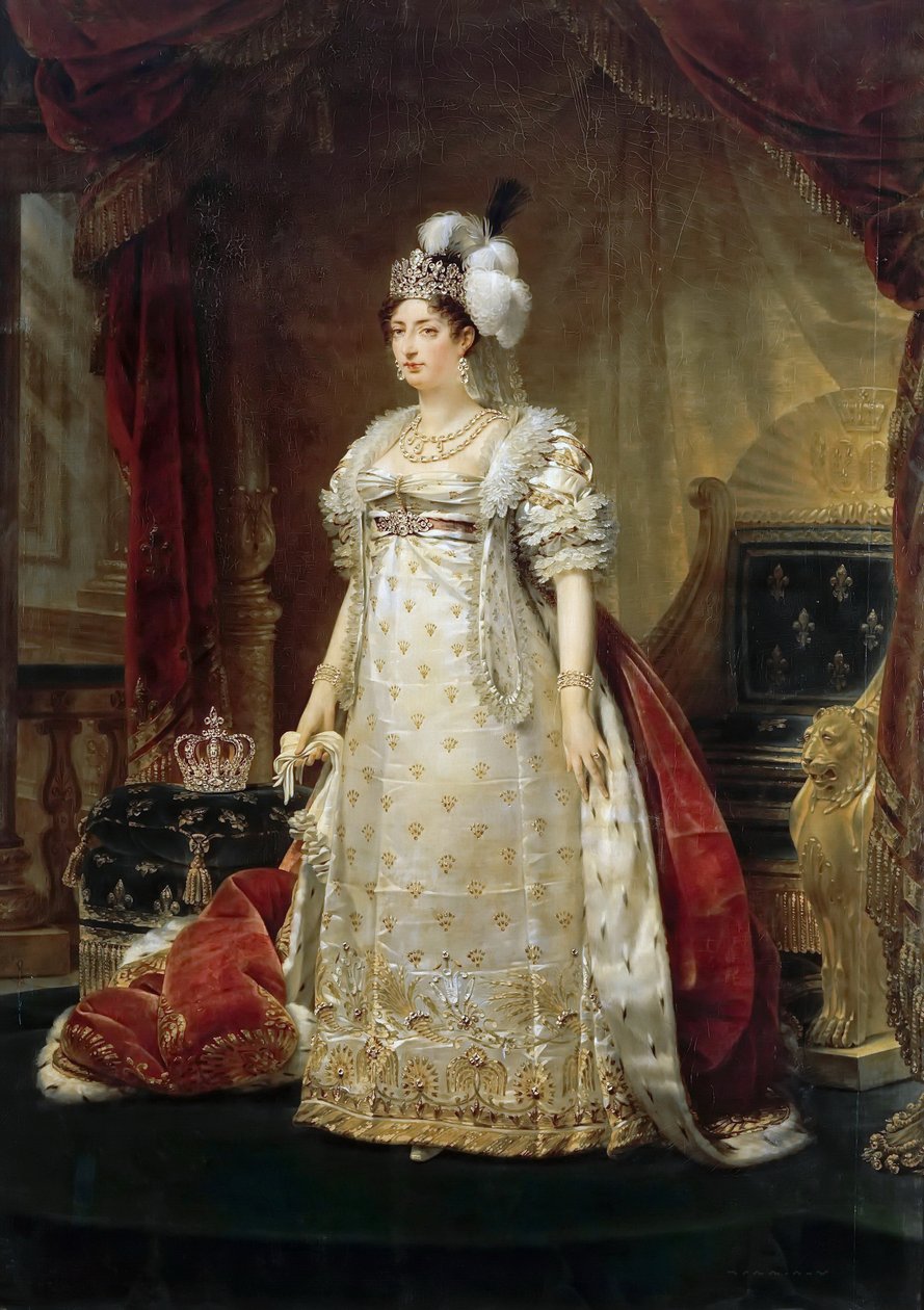Marie Thérèse Charlotte z Francie, zvaná Madame Royale 1778-1851 od Antoine Jean Gros Baron