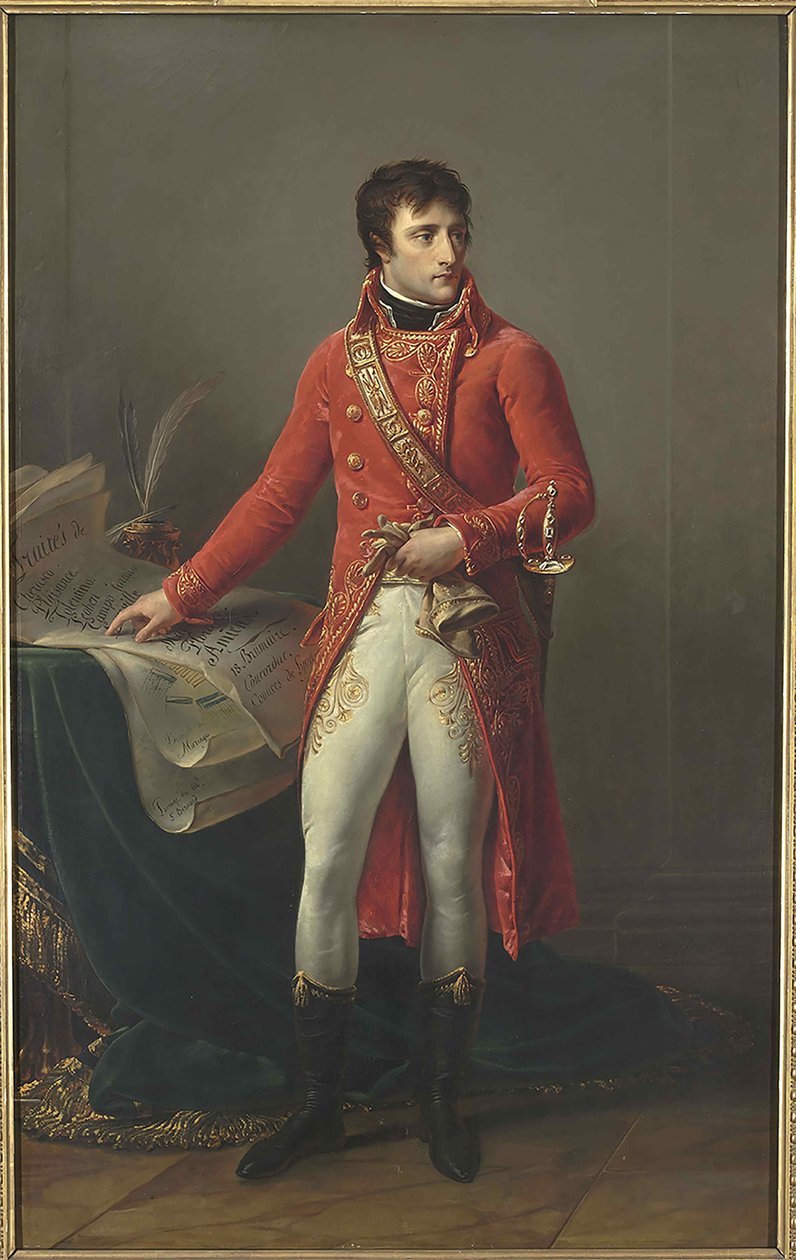 Napoleon Bonaparte jako první konzul Francie, 1803. od Antoine Jean Gros Baron