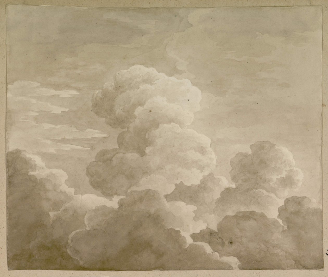 Studie mraků, 1815. od Antoine Laurent Castellan