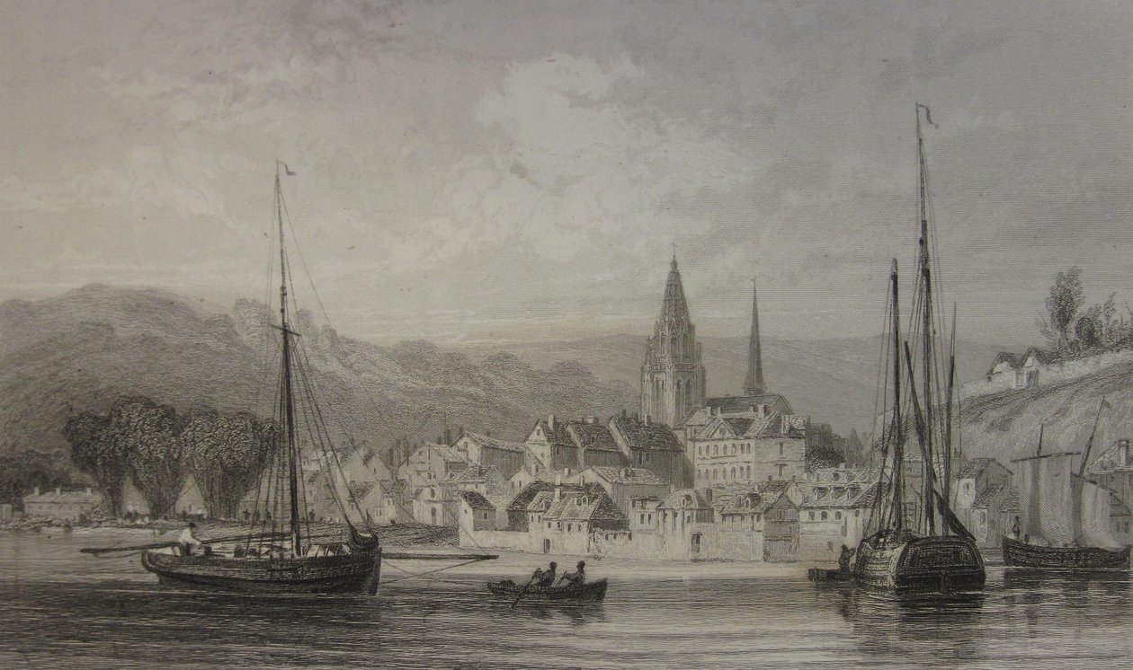 Normandie Jules Janin ilustrace 136 od Antoine Leon Morel Fatio