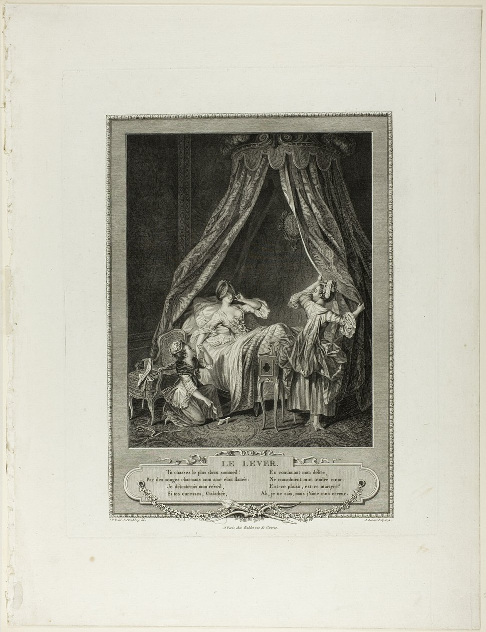 Vzestup, z Monument du Costume Physique et Moral de la fin du Dix-huitième siècle od Antoine Louis Romanet
