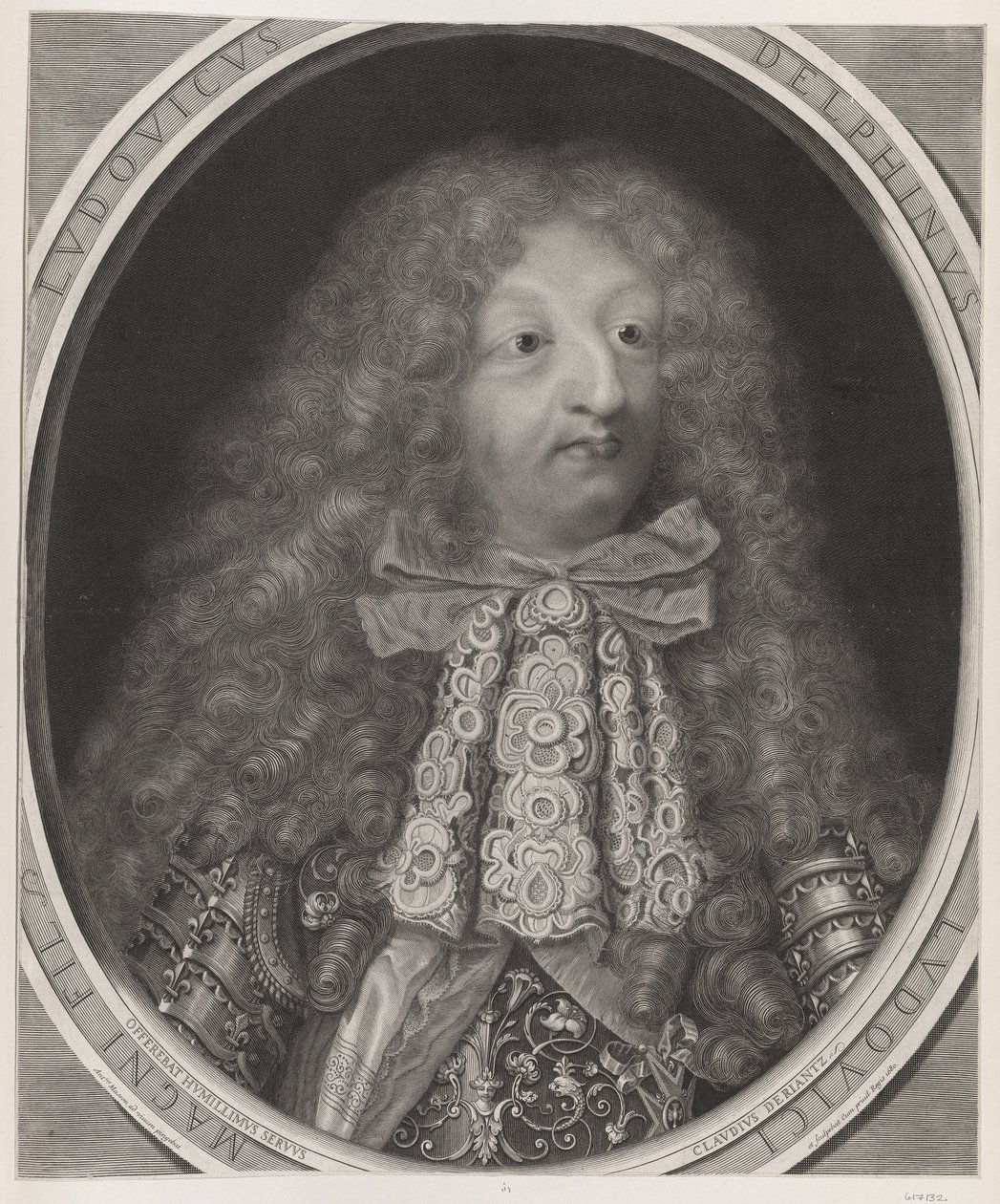 Antoine Masson - Louis, Velký dauphin od Antoine Masson